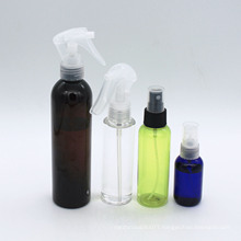 manufacturer design high quality empty cosmetic disinfectant spray pet plastic bottles